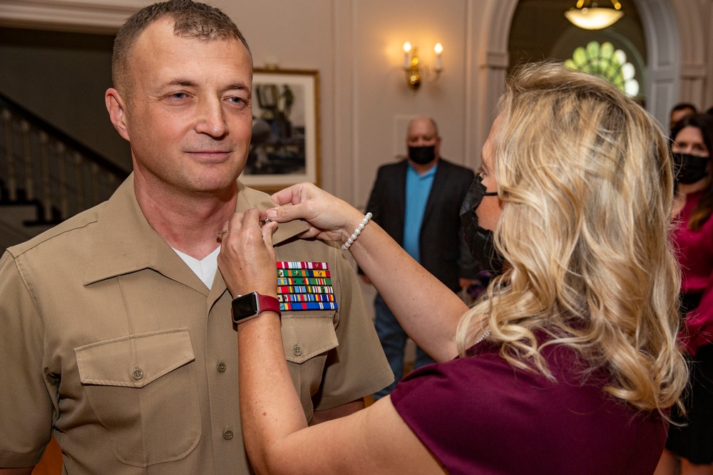 Col. Reid Promotion Ceremony