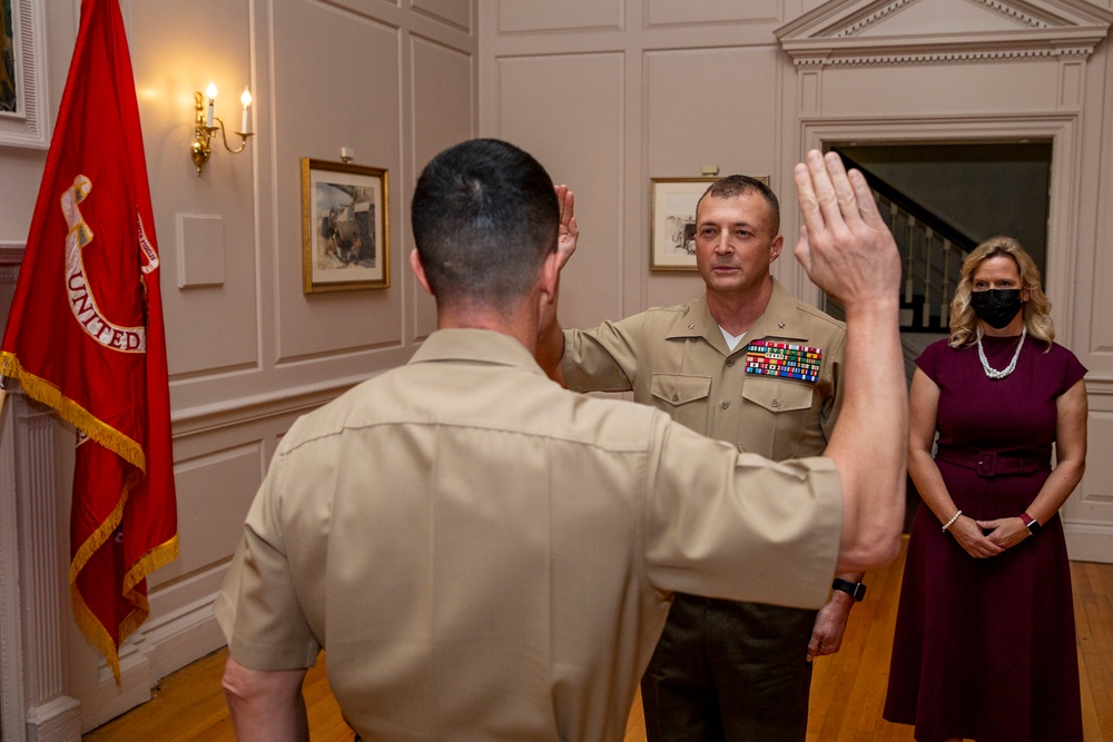 Col. Reid Promotion Ceremony