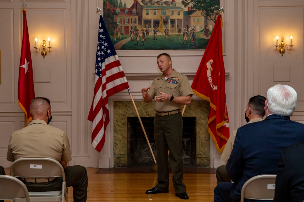 Col. Reid Promotion Ceremony