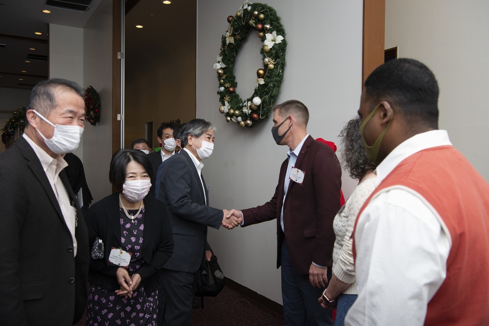 U.S., Japan strengthens friendship during 374th AW Holiday Social