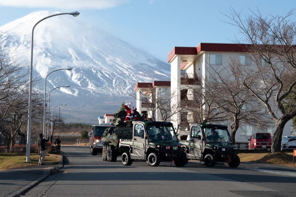 Camp Fuji's 2021 Christmas tree lighting ceremony