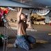 USS Carl Vinson (CVN 70) Sailors Conduct Maintenance in Indian Ocean