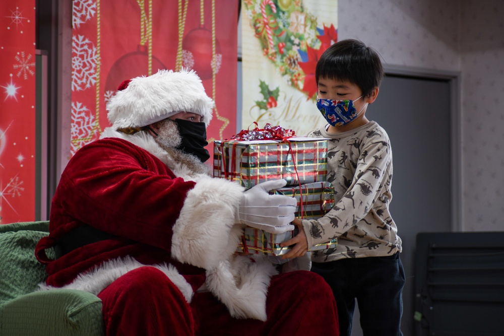 NAF Misawa Delivers Holiday Gifts to Kids