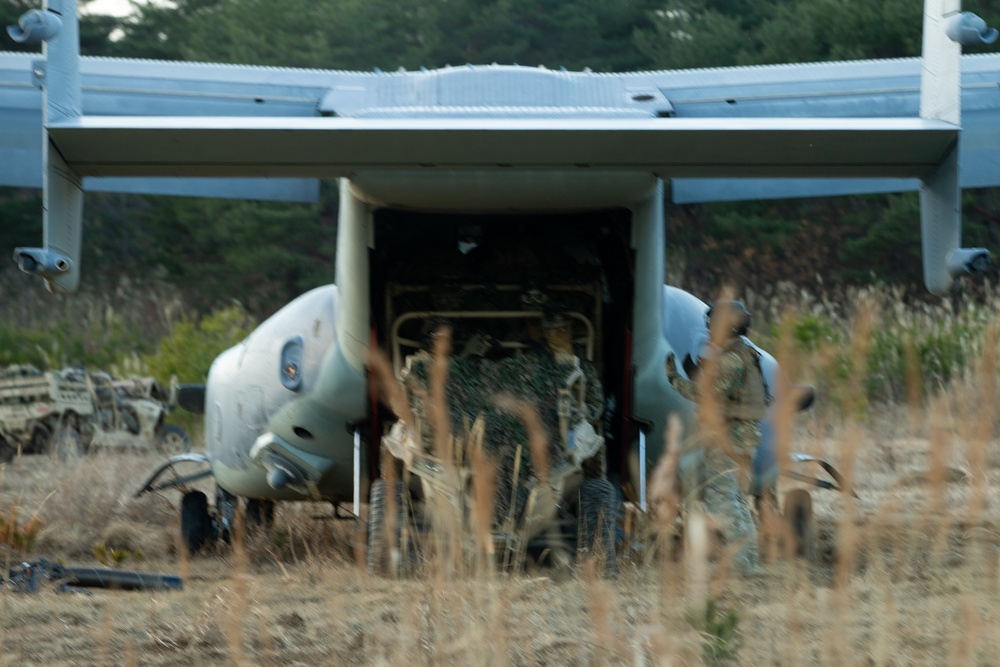 RD21 3d Reconnaissance Marines and Army Special Forces conduct insertion drills