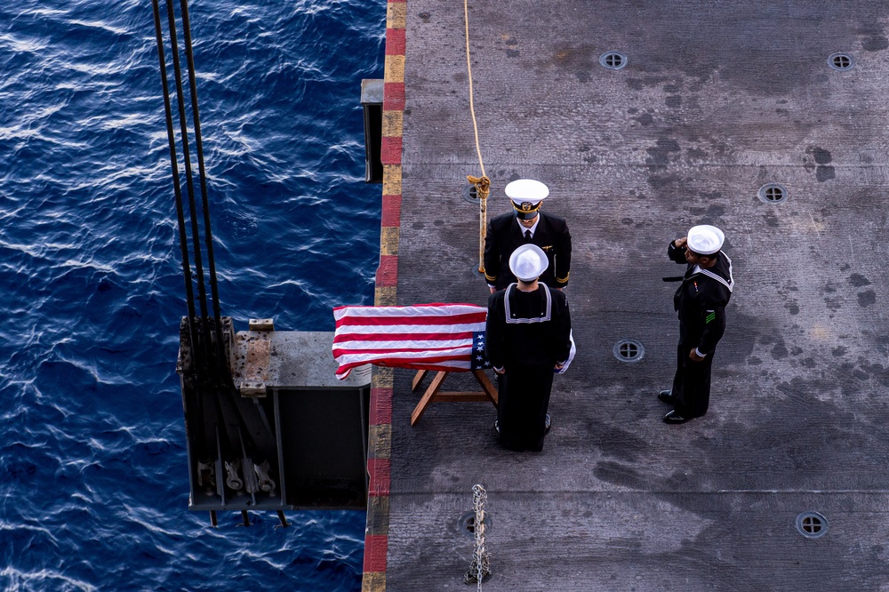 The Harry S. Truman Carrier Strike Group is on a scheduled deployment in the U.S. Sixth Fleet area of operations.