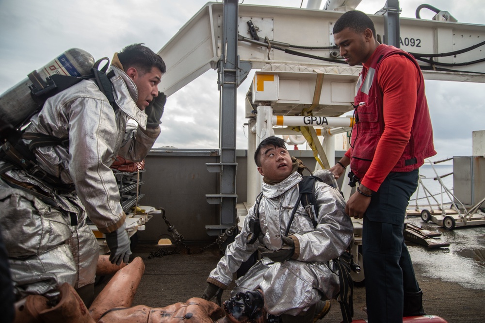 Truman is conducting readiness training in the Atlantic Ocean in preparation for future operations.