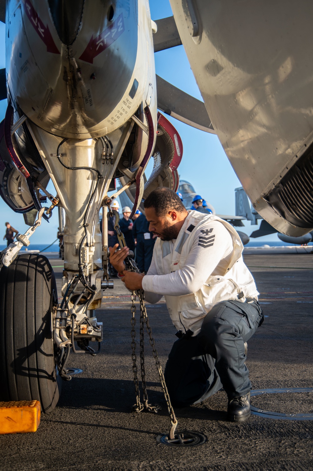 Truman is conducting readiness training in the Atlantic Ocean in preparation for future operations.