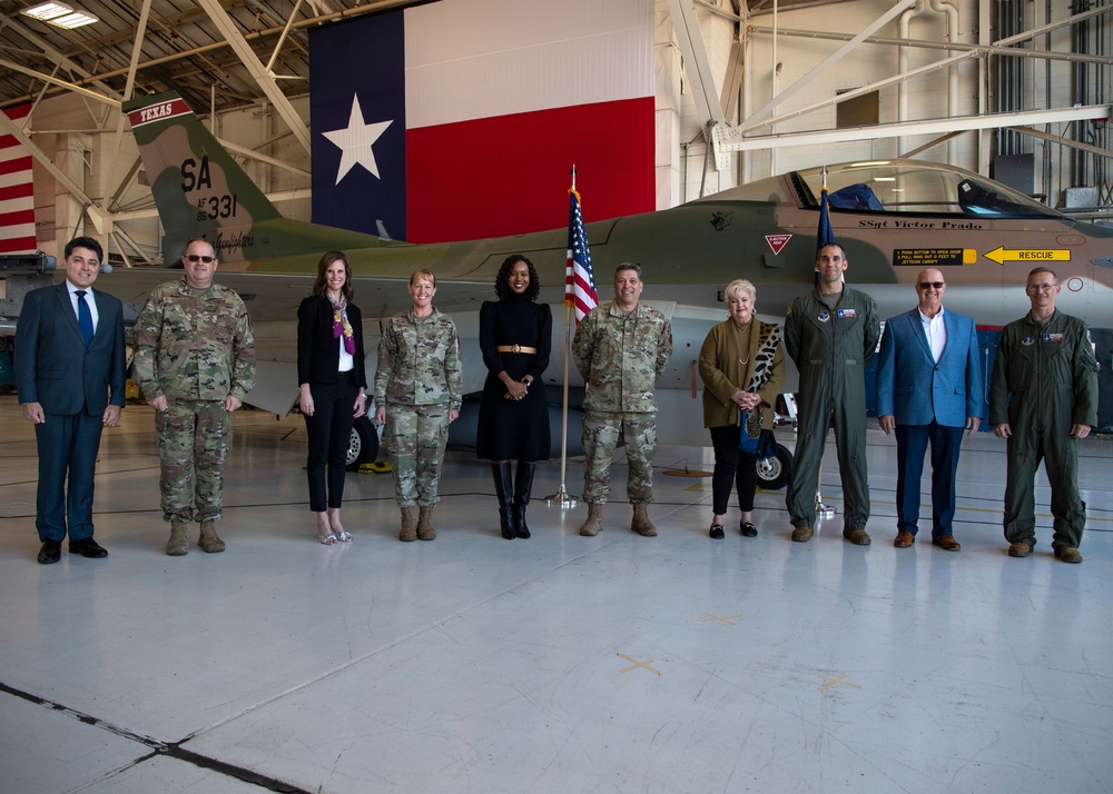 149th FW Key Civic Leader Induction 2021