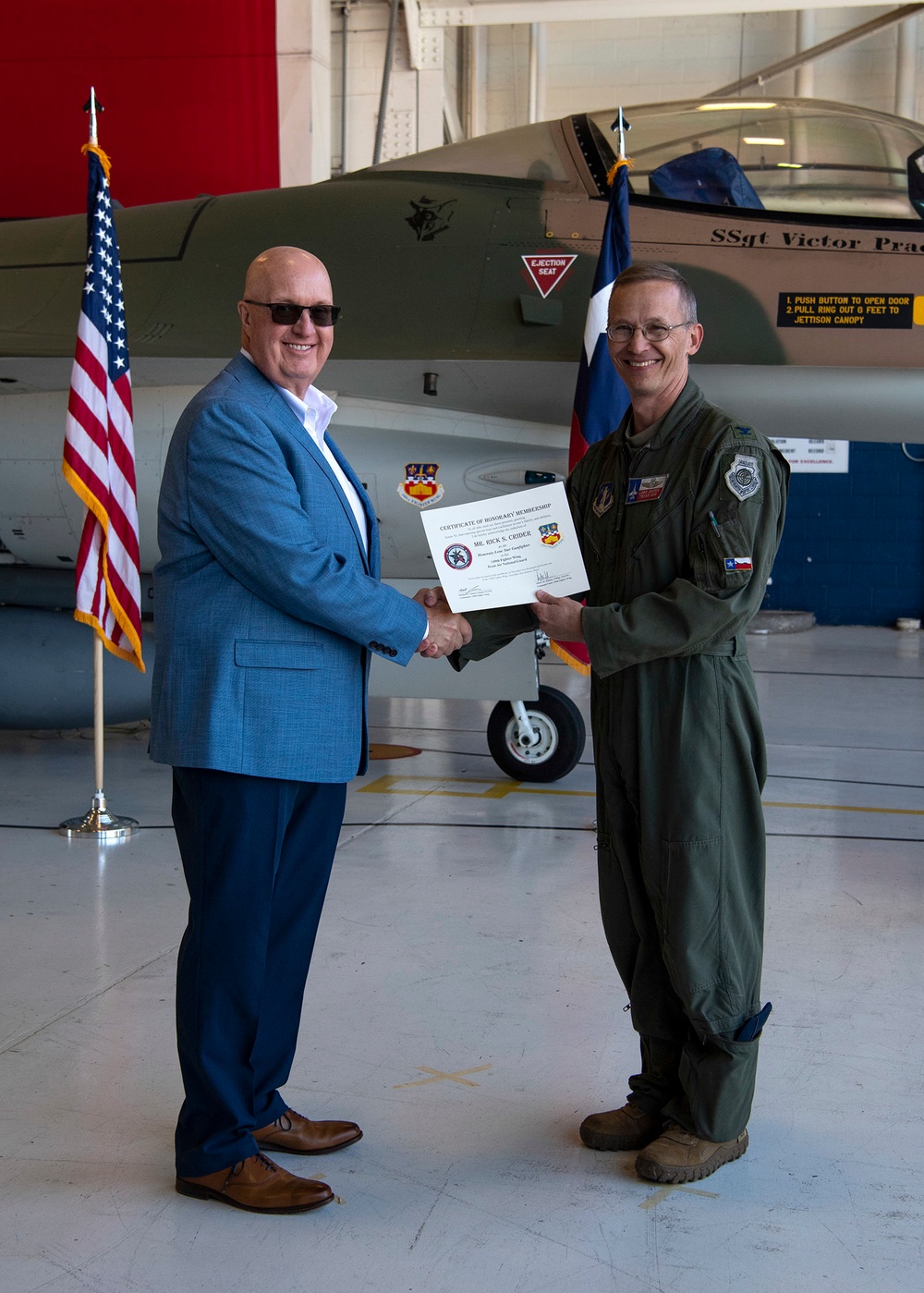 149th FW Key Civic Leader Induction 2021