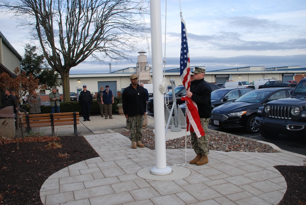 Christening New Flag Pole