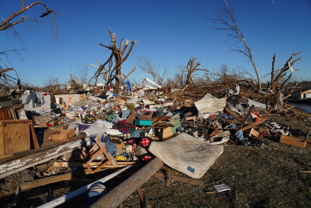 Tornado leaves a path of destruction throughout the Midwest