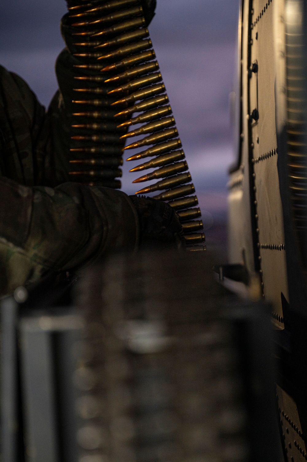 The 66th Rescue Squadron perform training ops. at Nellis AFB