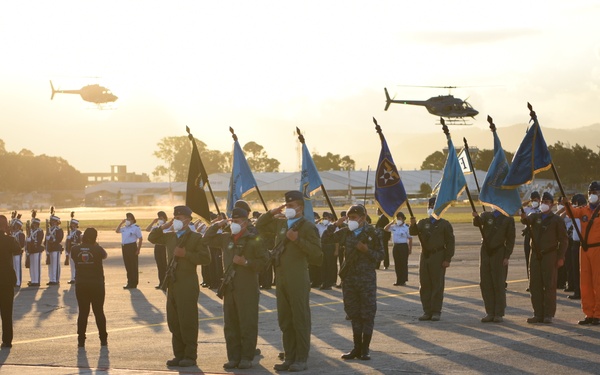 ARNG Key Leader Engagement with Guatemalan leadership