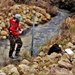 Natural-resources personnel conduct water testing at Fort McCoy