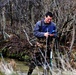 Natural-resources personnel conduct water testing at Fort McCoy