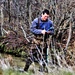 Natural-resources personnel conduct water testing at Fort McCoy