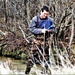 Natural-resources personnel conduct water testing at Fort McCoy