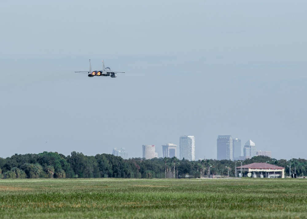 F-15C Eagle makes a stop at MacDill