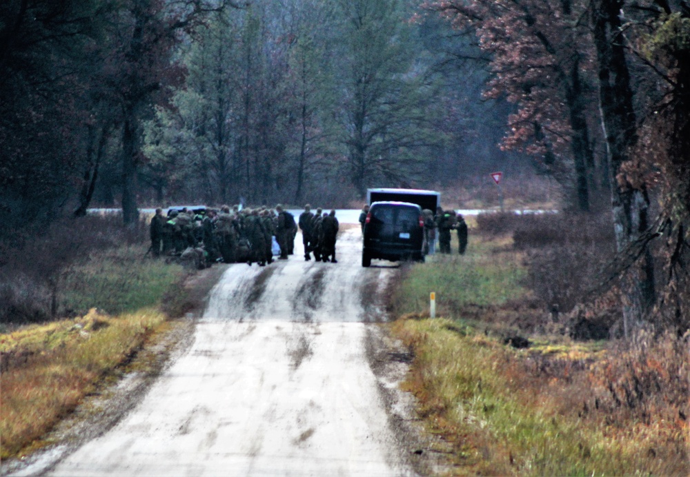 Marines train in Fort McCoy's Cold-Weather Operations Course