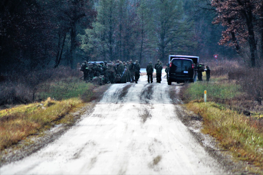 Marines train in Fort McCoy's Cold-Weather Operations Course