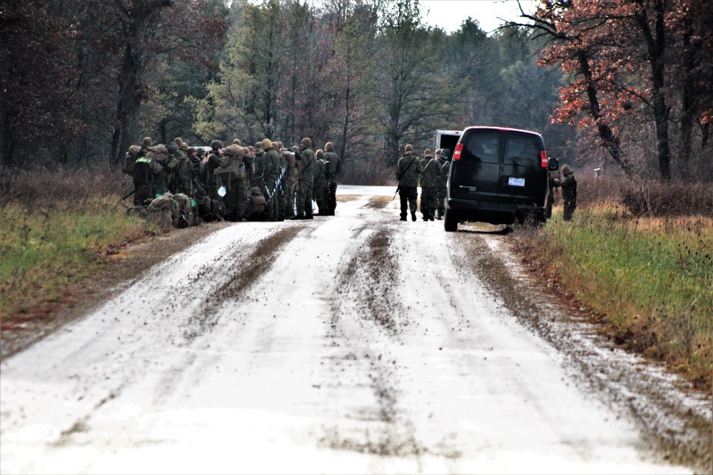 Marines train in Fort McCoy's Cold-Weather Operations Course