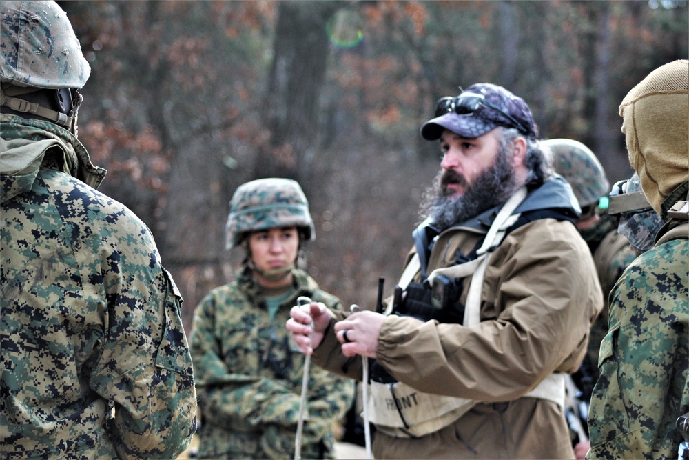 Marines train in Fort McCoy's Cold-Weather Operations Course