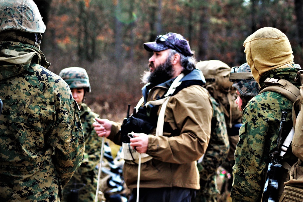 Marines train in Fort McCoy's Cold-Weather Operations Course