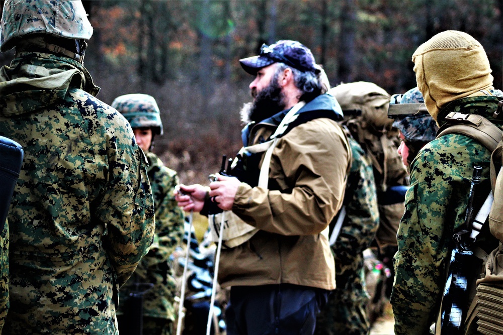 Marines train in Fort McCoy's Cold-Weather Operations Course