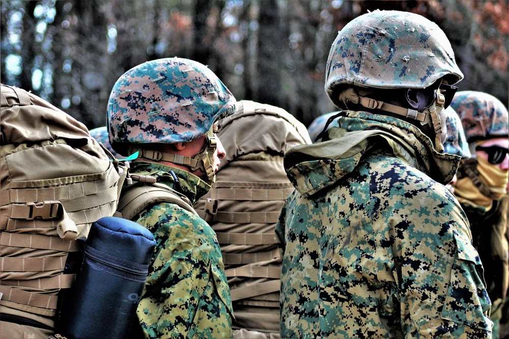 Marines train in Fort McCoy's Cold-Weather Operations Course