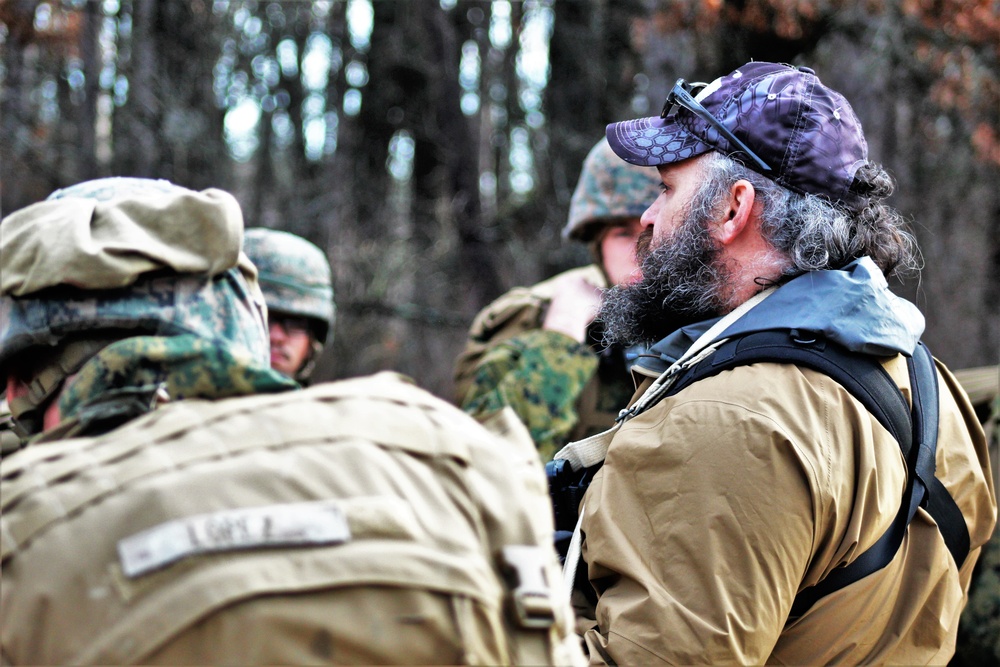 Marines train in Fort McCoy's Cold-Weather Operations Course