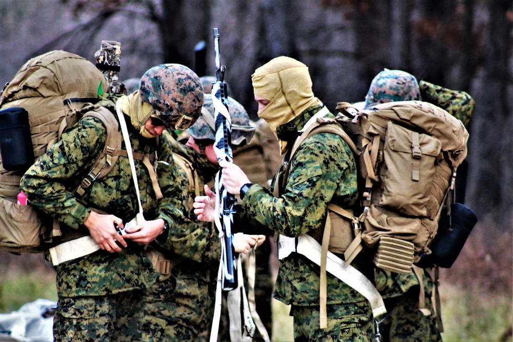 Marines train in Fort McCoy's Cold-Weather Operations Course