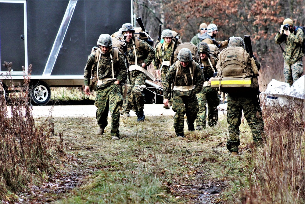 Marines train in Fort McCoy's Cold-Weather Operations Course