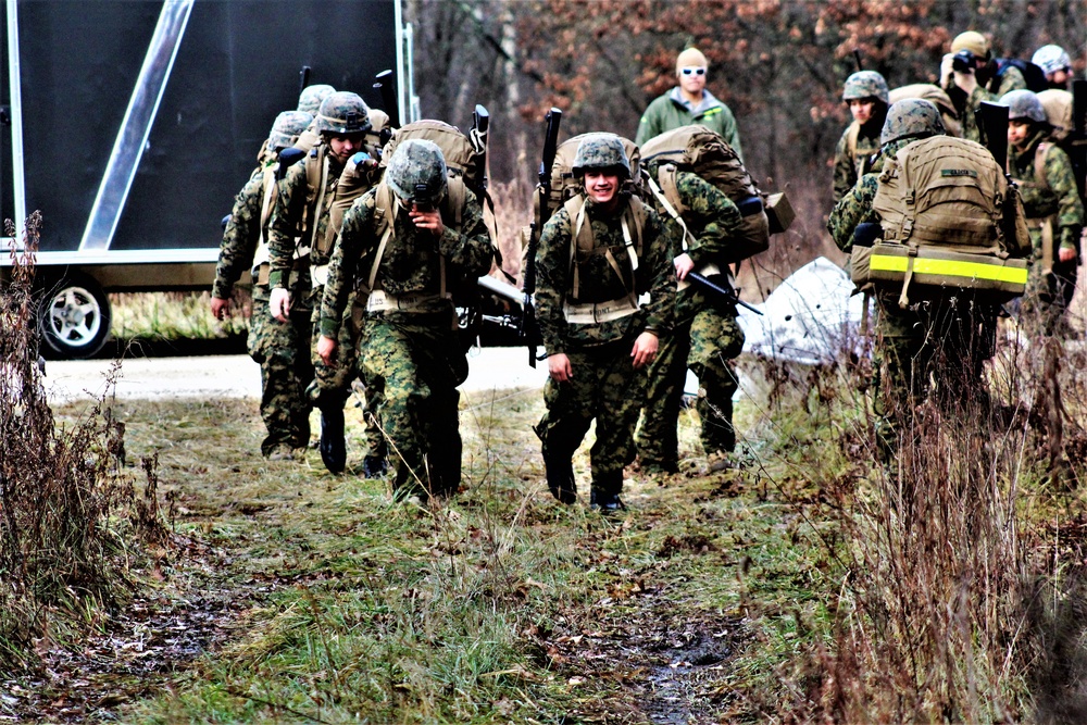 Marines train in Fort McCoy's Cold-Weather Operations Course