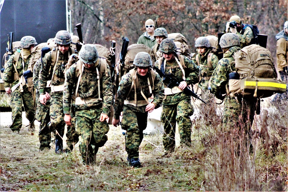 Marines train in Fort McCoy's Cold-Weather Operations Course