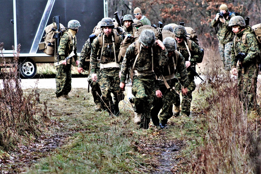 Marines train in Fort McCoy's Cold-Weather Operations Course