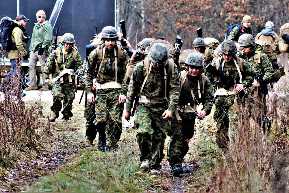 Marines train in Fort McCoy's Cold-Weather Operations Course