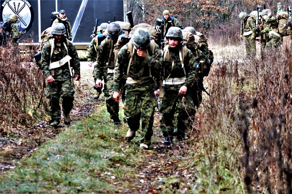 Marines train in Fort McCoy's Cold-Weather Operations Course