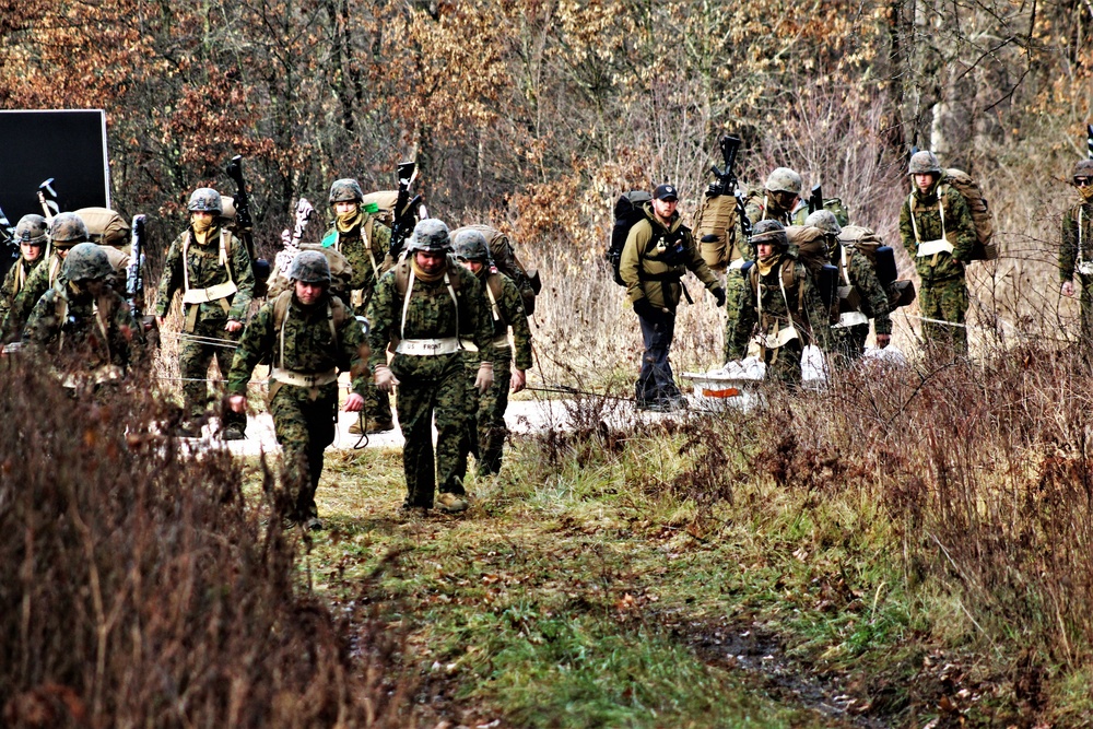 Marines train in Fort McCoy's Cold-Weather Operations Course