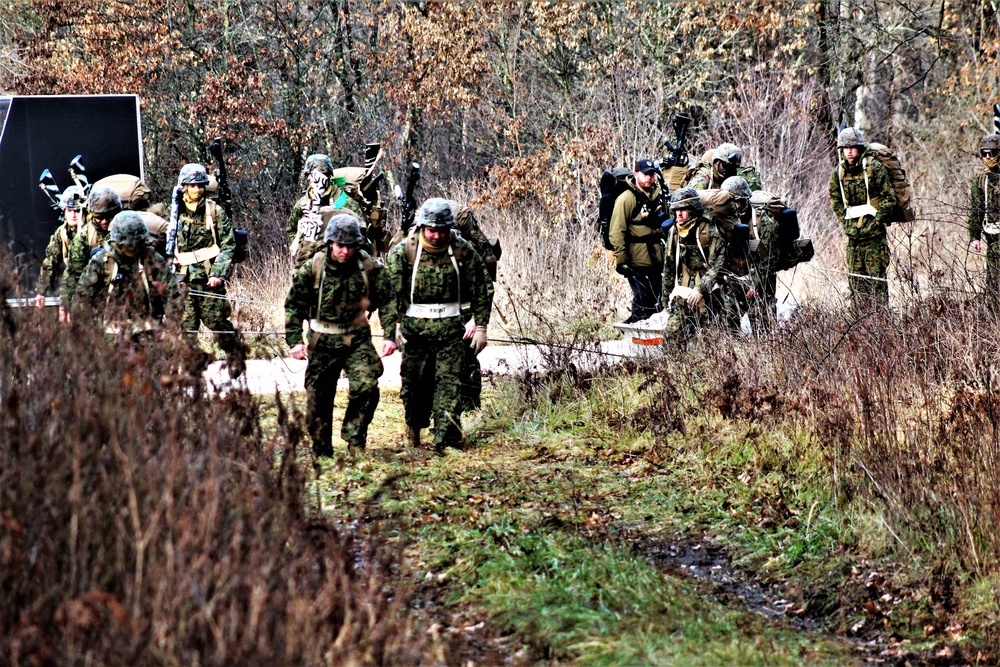 Marines train in Fort McCoy's Cold-Weather Operations Course