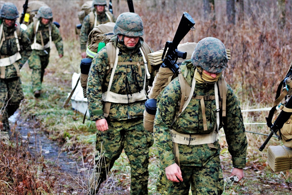 Marines train in Fort McCoy's Cold-Weather Operations Course