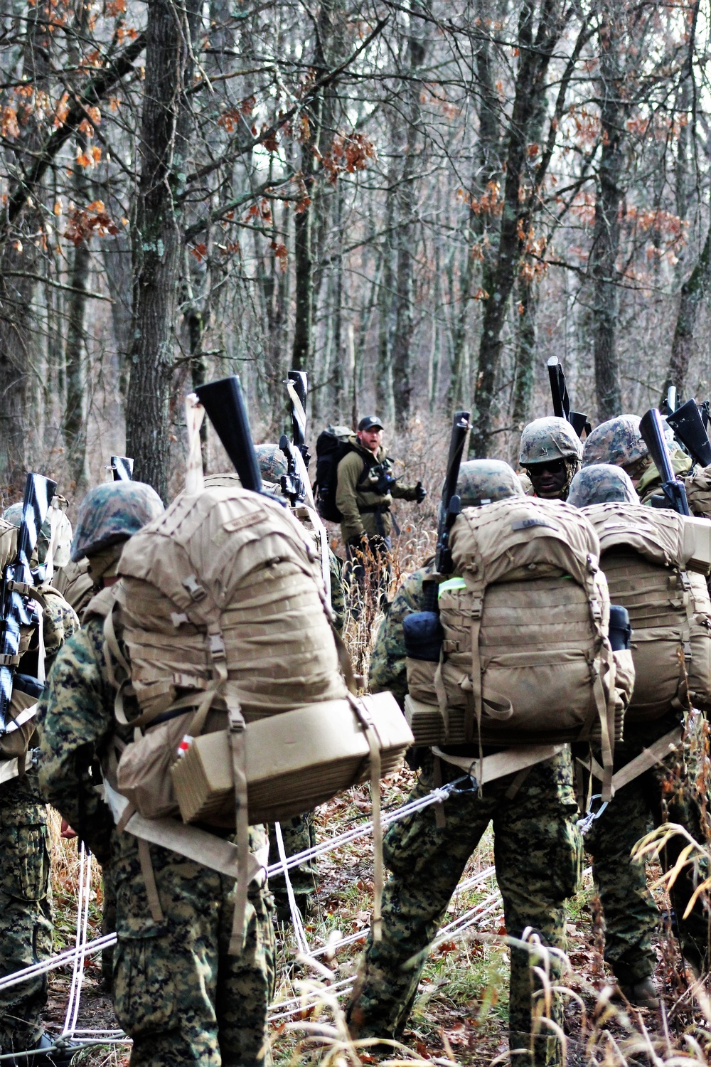 Marines train in Fort McCoy's Cold-Weather Operations Course