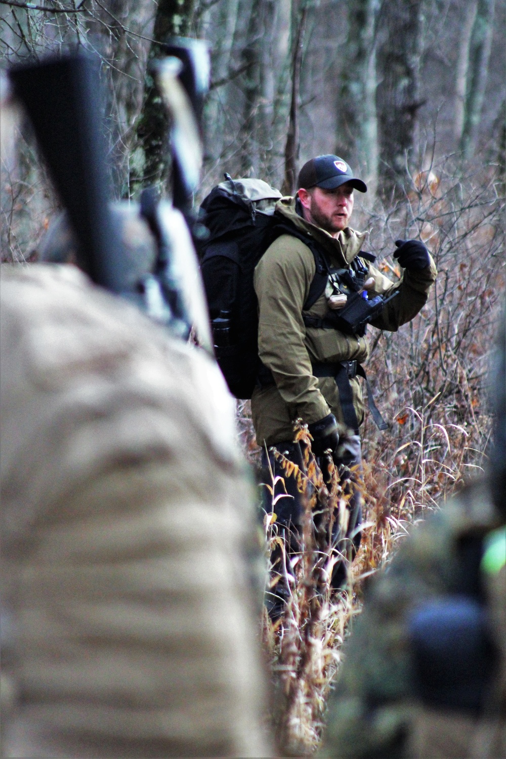 Marines train in Fort McCoy's Cold-Weather Operations Course