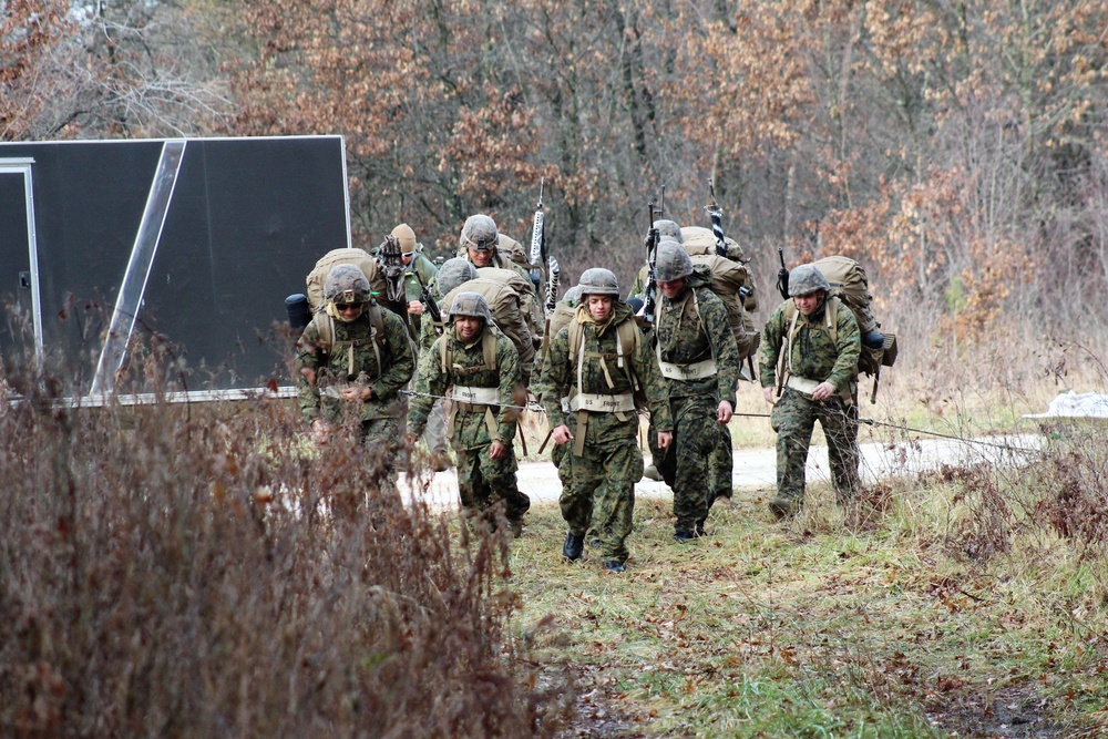 Marines train in Fort McCoy's Cold-Weather Operations Course