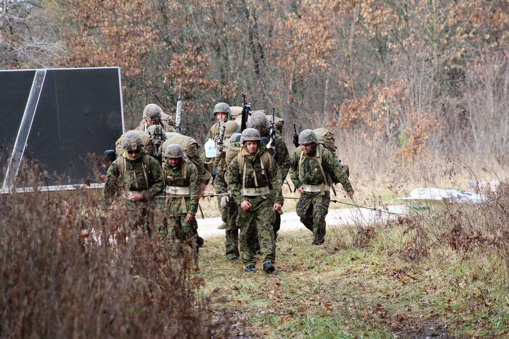 Marines train in Fort McCoy's Cold-Weather Operations Course