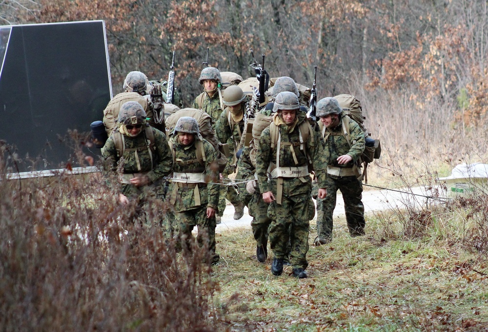 Marines train in Fort McCoy's Cold-Weather Operations Course