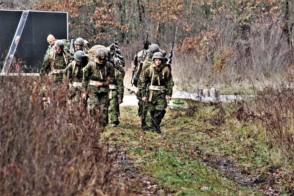 Marines train in Fort McCoy's Cold-Weather Operations Course