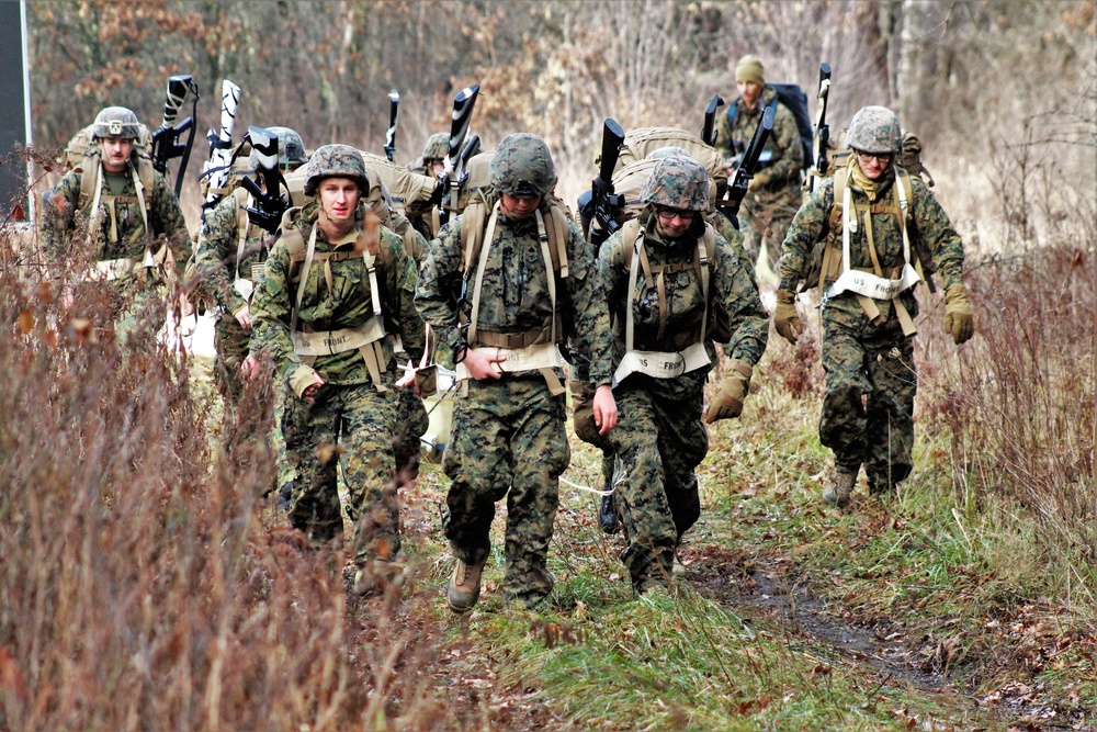 Marines train in Fort McCoy's Cold-Weather Operations Course