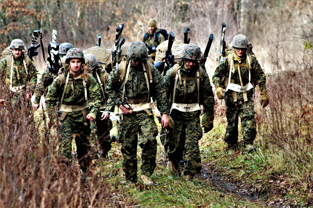 Marines train in Fort McCoy's Cold-Weather Operations Course