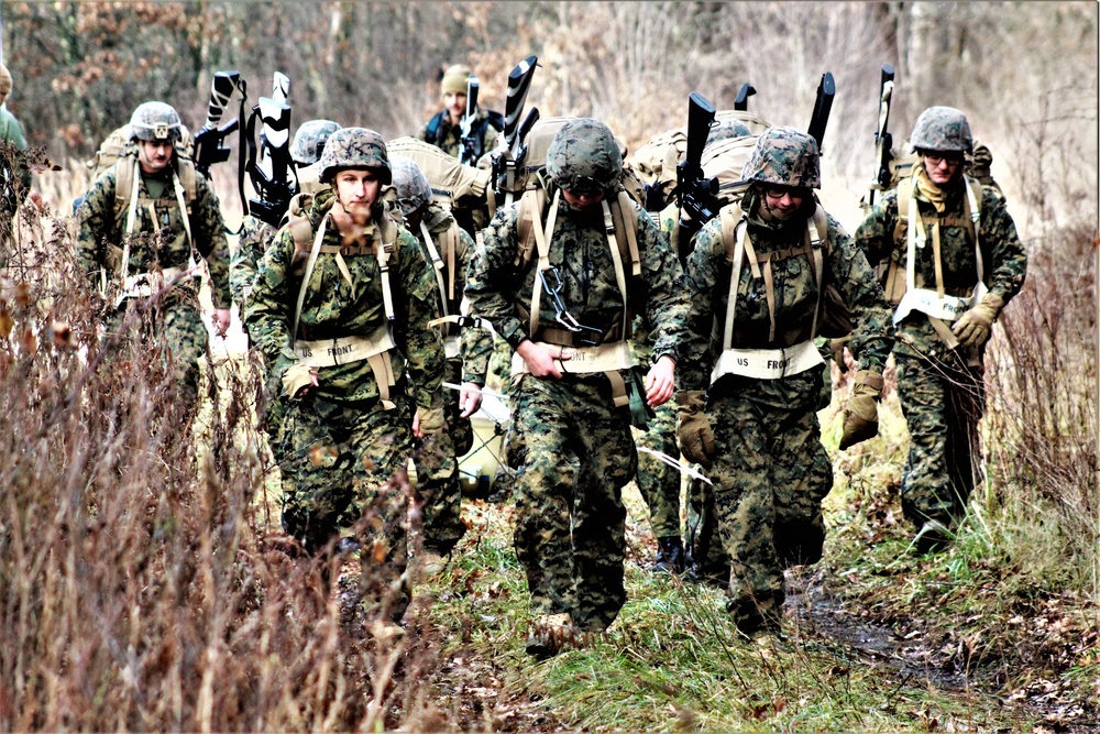 Marines train in Fort McCoy's Cold-Weather Operations Course