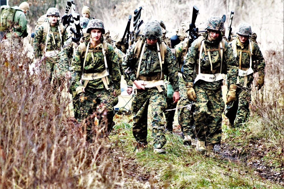 Marines train in Fort McCoy's Cold-Weather Operations Course